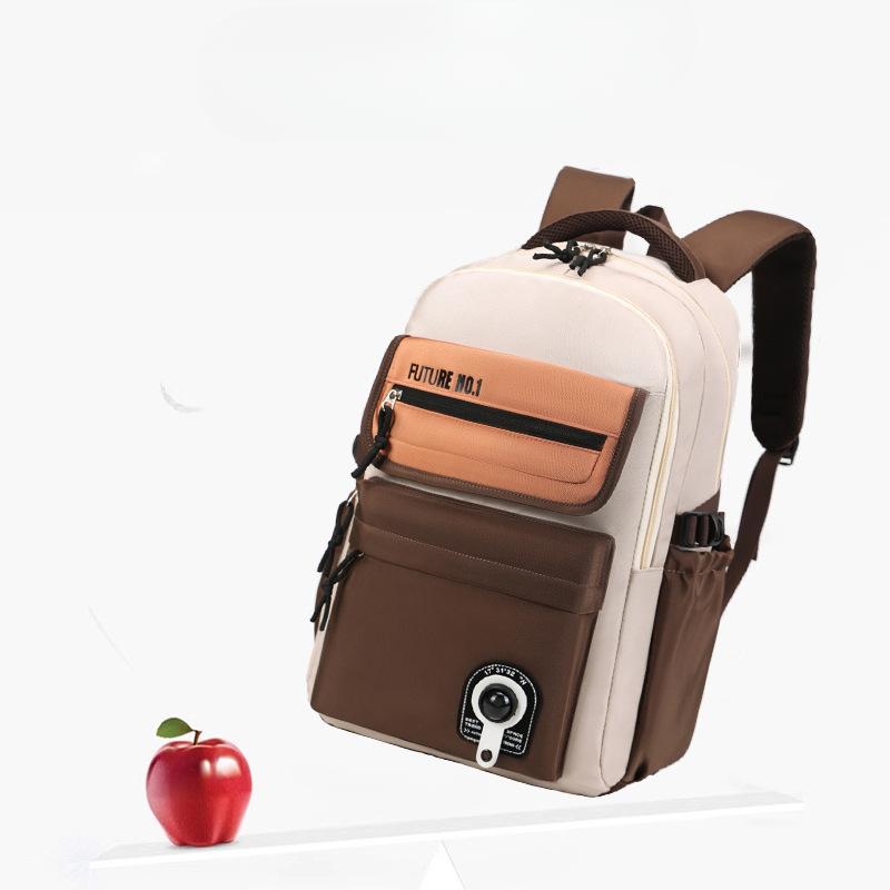 Large-capacity Couple Travel Backpack Korean Version of Japanese Cute Girl Backpack Fashion Junior High School Students' Schoolbags.