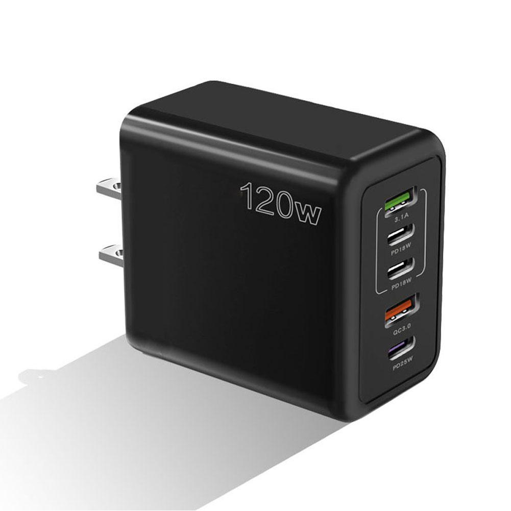 USB C Charger 120W Fast Charging Type C PD QC3.0 Mobile For IPhone Adapter Realme D3Z2