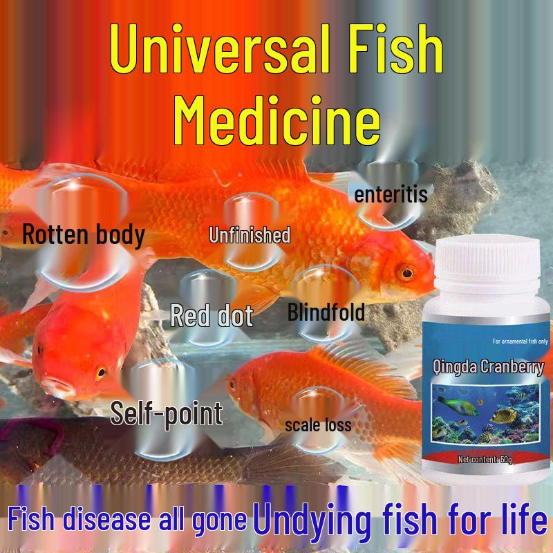 Kanamycin Léčba ryb na hnilobu ploutví, hnilobu těla, bílé skvrny, plíseň, ztrátu šupin, zakalené oko - Dezinfekční a regenerační roztok