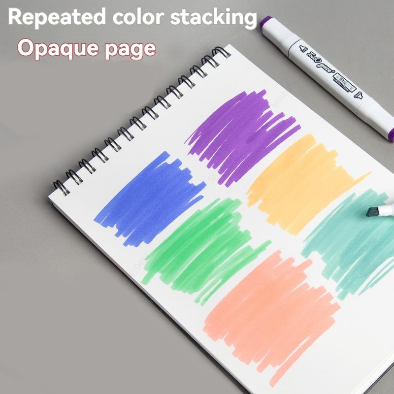 Premium Sketch Book, Spiral Bound, 50 Sheets , Acid Free Art Sketchbook,for Adults Beginners Artists Painting