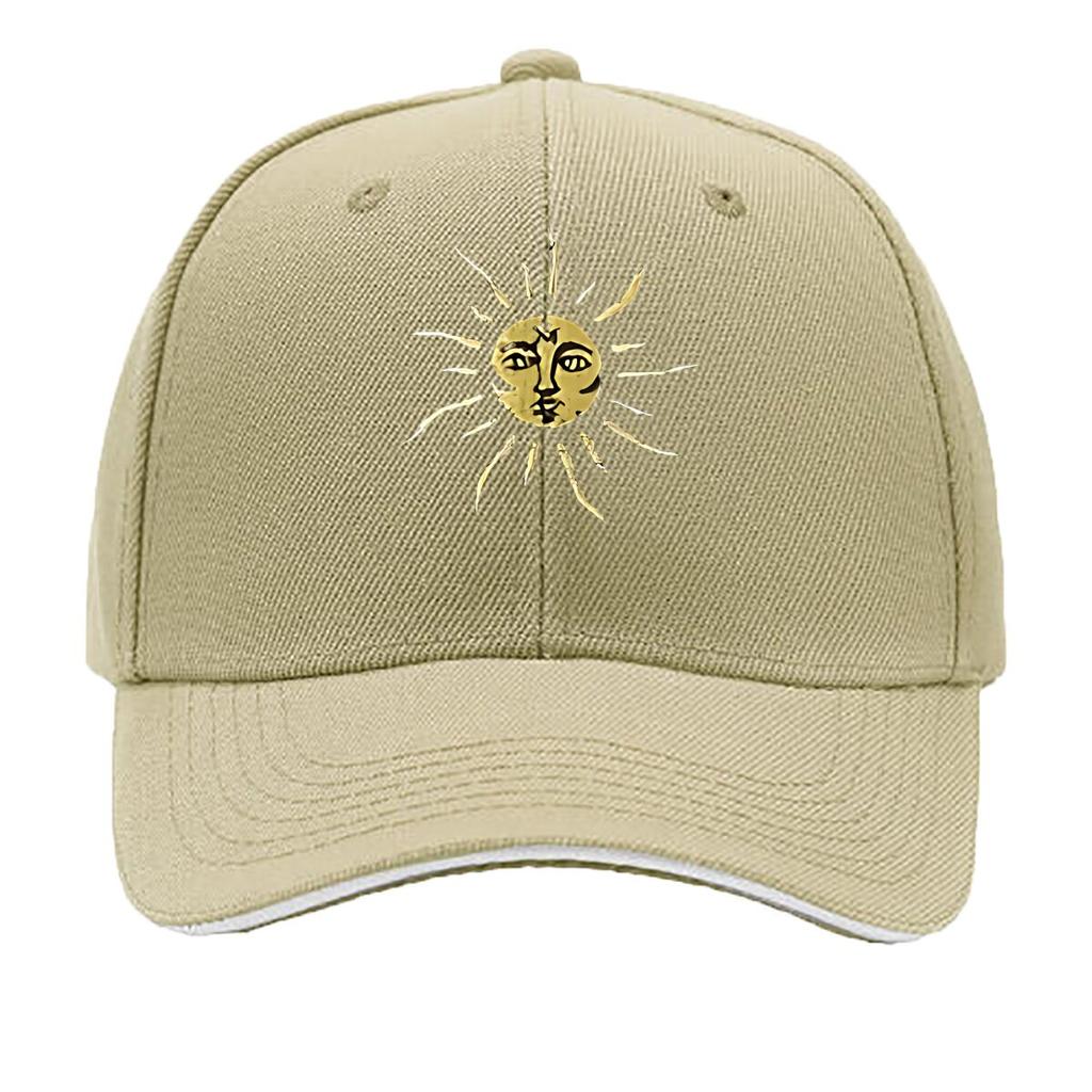 Artistic Metal Sun Wall Decor Hip Hop Hat Fashion Outdoor Sports Sandwich Baseball Cap