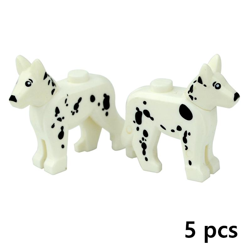 MOC City Animal Brick Building Blocks Creative Pet Zoo Dog Duck Tortoise Penguin Cat Pig Eggs Bird Rabbit DIY Model Toys For Kid