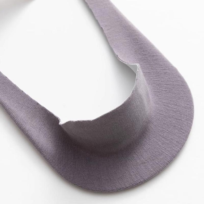 Ponožky No Show pro muže a ženy Neviditelné Ponožky z Ledového Hedvábí Prodyšné Tenké Nízké Ponožky Protiskluzové Ponožky ke Balerínám Lodním Botám Teniskám