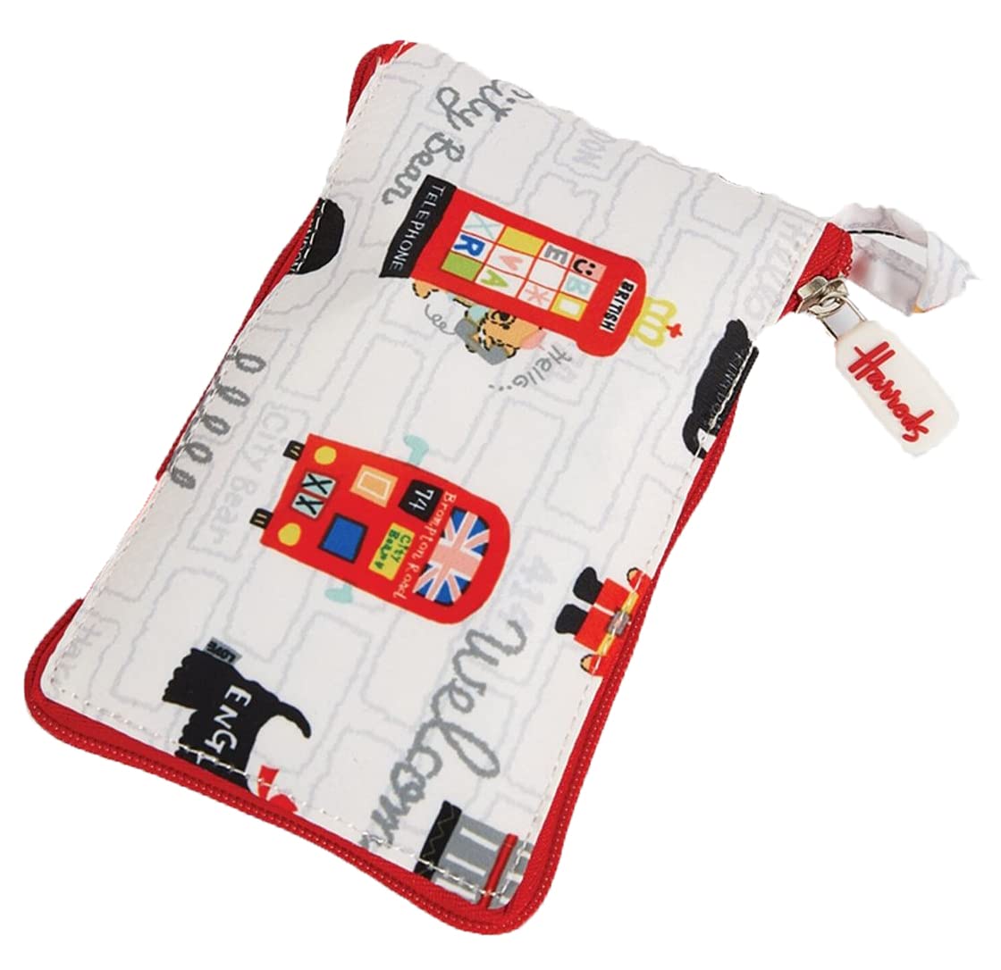 

Harrods UK Recycled Eco Bag Recycled Pocket Shopper Bag Pocket Shopper Foldable Bag (City Bear/White) [Used]