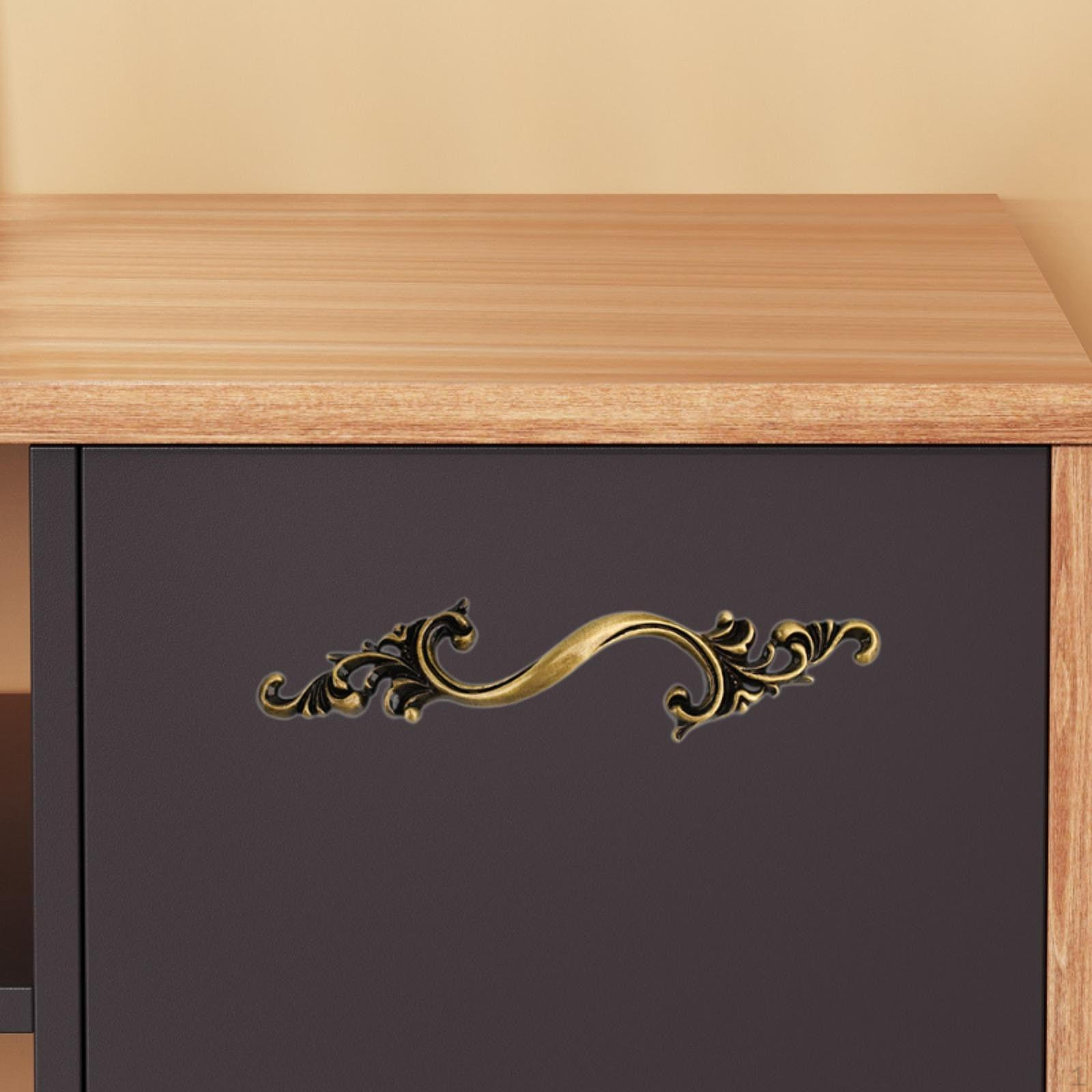 

Латунная ручка-скоба для мебели и дверей, идеальная для гостиной и ванной комнаты Bronze Color