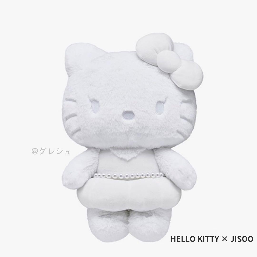 

[Б/У] Эксклюзив для Кореи Плюшевая игрушка HELLO KITTY x JISOO 40 см