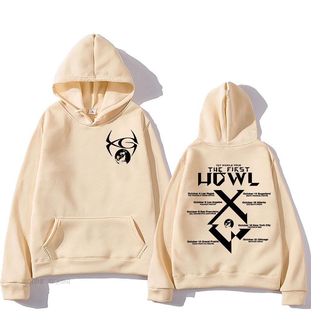 Die First World Tour XG Band Hoodies Woke Up Album Print Sweatshirts für Fans Sudaderas Con Capucha Herren Damen Kleidung