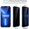 Film de protection en verre trempé - PROSHOP - iPhone 13 - Anti espion - Résistant aux chocs - 4 pièces