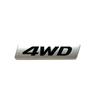 4WD Car Stickers 3D Metal Emblem U3Badge Decals for IX25 IX35 Tucson RAV4 Sticker