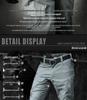 Men's Slim Fit Tactical Cargo Pants - Water-Repellent, Military-Style, for Spring/Autumn Outdoor Work and Training.