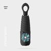 New Macaron Color Five-Fold Ultra-Light Sun Protection Compact Mini Umbrella with Buckle Handle