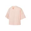 Puma X The Beast Printed Sports Crew Neck T-Shirt Women Tops Pink 533988-27