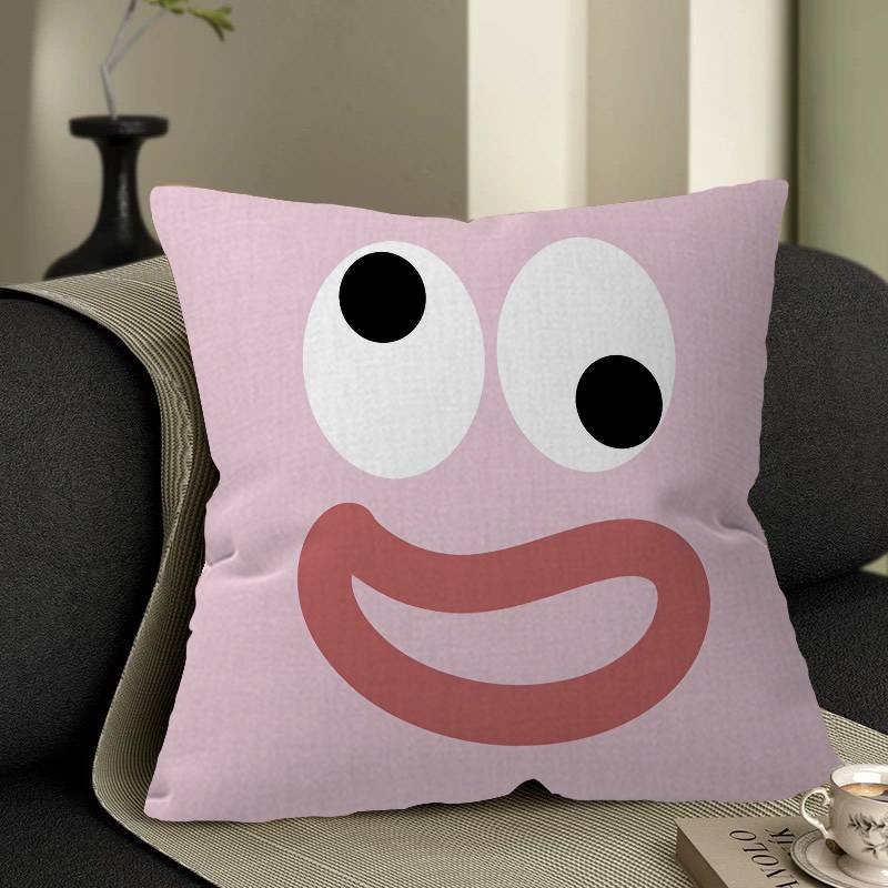 Emoji Cushion Cover Pillowcase Upholstery Sofa Throw Pillow Home Decor Pillowcas