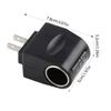 Lighter Plug Adapter, Car Charger to Home Car Power Converter 220V to Cigarette