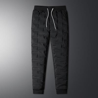 New Version of Slim Fit, Light, Quick Warmth, Warmth, Thickened Winter Men's Fashionable Thin Cotton and Thickened Winter Pants for Men