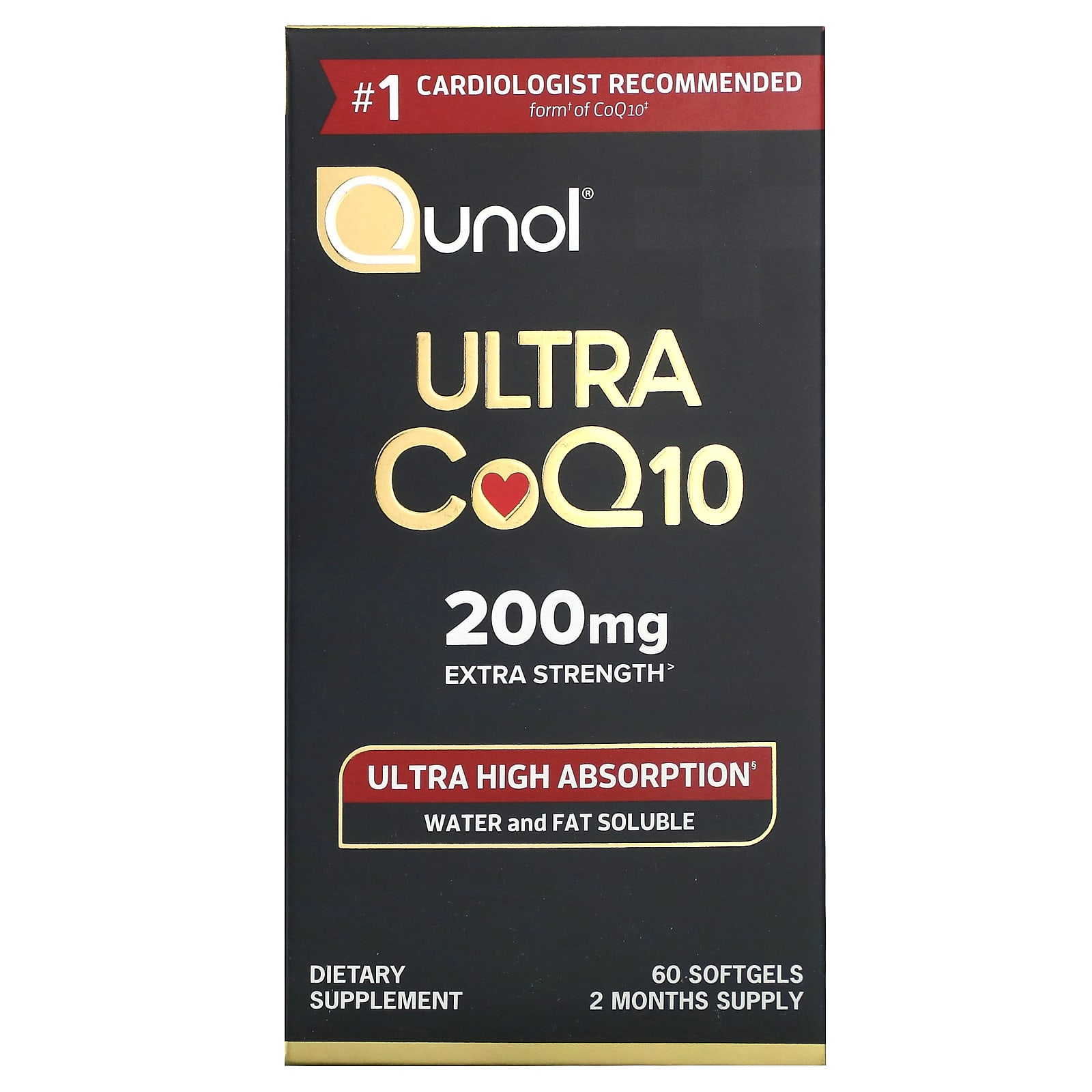 

Ultra Coq10, Extra Strength, 200Mg, 60 Softgels