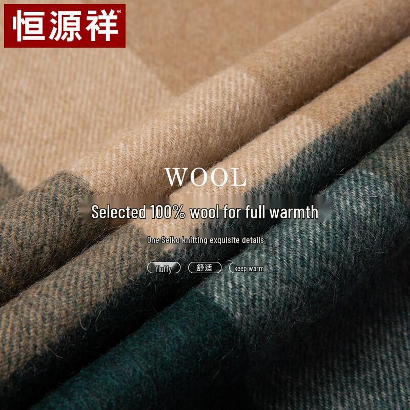 Hengyuanxiang Women's Pure Wool Scarf & Shawl