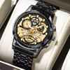  Top Brand Luxury Men's Sport Watch  Quartz Water Resistant Features New Style Business Made Stainless Steel Watches