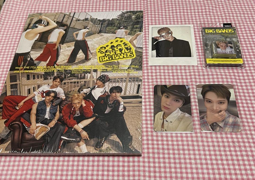 

[Б/У] Wayv большие группы mu-mo Ishin V коллекционная карточка десять