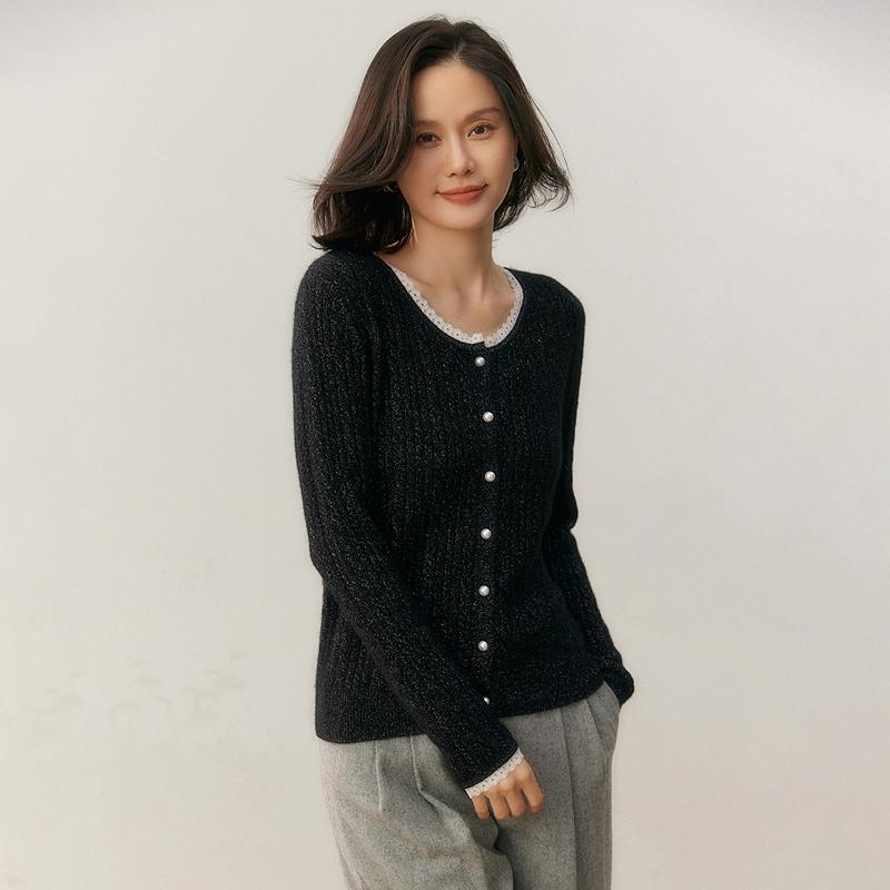 Qinghe 100% Pure Cashmere Women's Sweater - Ultra Soft Luxury Winter Pullover
