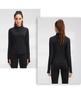 Women's Long-Sleeve Quick-Dry Sports Tights & Stand Collar Sweater for Autumn/Winter Fitness & Yoga