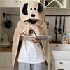 Soft Bear Hooded Blanket Kawaii Blanket Shawl Winter Wearable Blanket  Bedroom Use