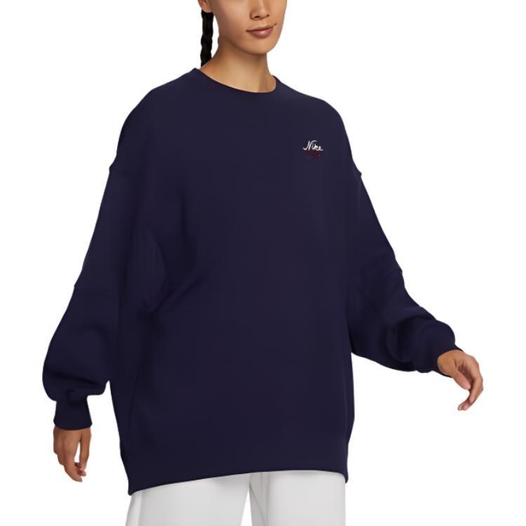 Nike AS W NSW FLC GX CREW OS GCEL Sweatshirt Women's Blue FV8444-555