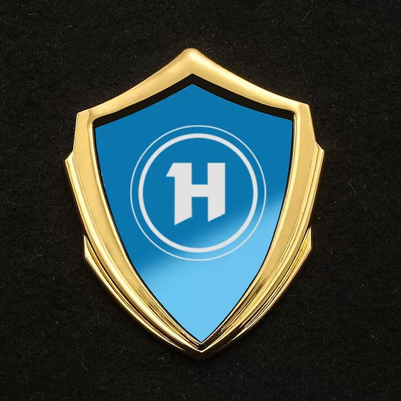 Hanwei All-metal Sun-resistant and Non-fading Electric Motorcycle 3D Three-dimensional Car Sticker Modified Decorative Sticker Body Side Logo Badge