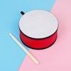 Orff Indian Drum Wooden Hand Drum Handheld Double Sided Tambourine Beginner Percussion Instrument Children Musical Toy