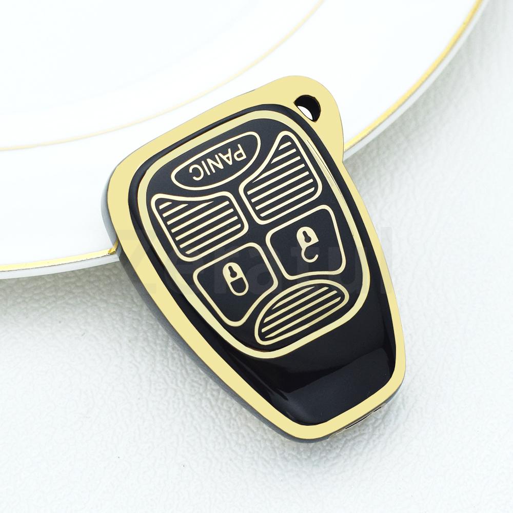 For Jeep Wrangler Compass Patriot Liberty For Chrysler 300 Pt Dodge Jcuv Caliber Nitro Caliber Pacifica Tpu Car Key Case Cover