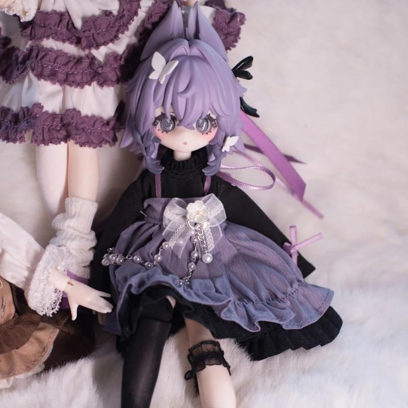Genuine Meki Final Blessing Series 18 Bjd Blind Box Action Figure Dolls Mystery Box Cute Gift Desktop Ornament Cartoon Model