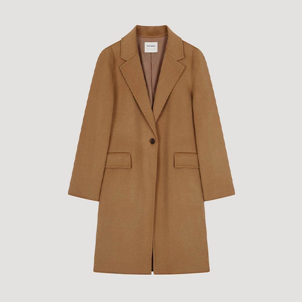 

She S miSS Wool One Button Handmade Coat Swhcto42010 Ca Camel/77