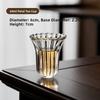 Handmade Japanese  Tea Cup for Drinking Tea Heat Resistant Glass Small Tea Cup Personal Dedied Owner Cup