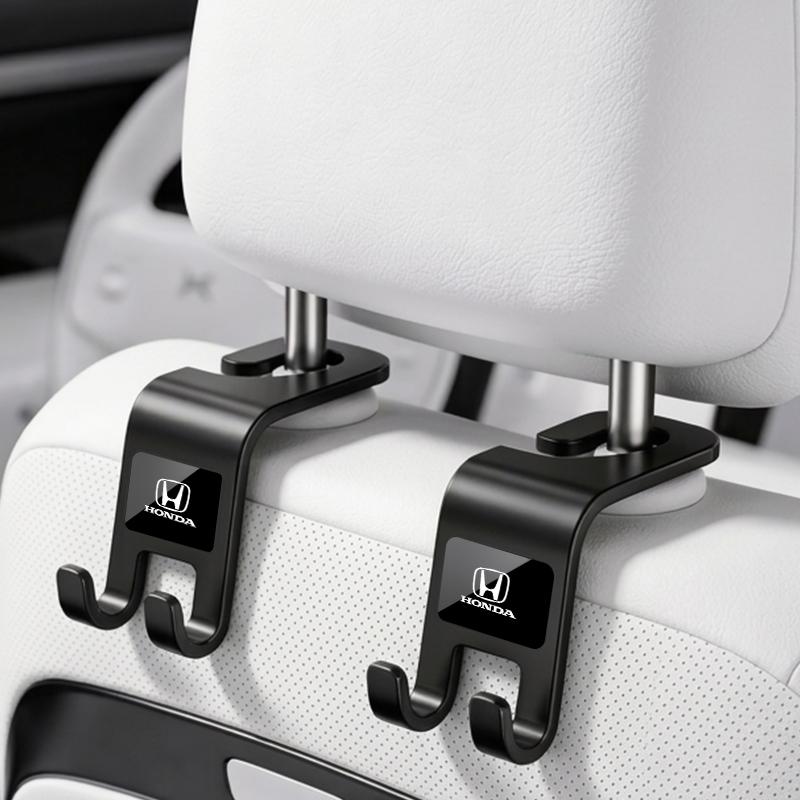 

Car Headrest Hook Foldable Seat Back Storage Hook Anti Slip For Honda Civic XR-V CR-Z CRV HRV City Accord Legend Jazz RR VTi Fit