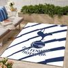 T-Tottenham Hotspur Design Teppich - Rutschfest, Weich & Gemütlich Fußmatte für Wohnzimmer, Schlafzimmer, Büro - Dekoteppich für Innen/Außen