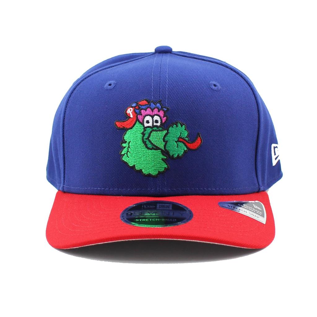 Cap 9SEVENTY Stretch Snapback Philadelphia Phillies MLB BP STRETCH SNAPBACK CAP BLUE RED PHILADELPHIA PHILLIES [New Era] [Used]
