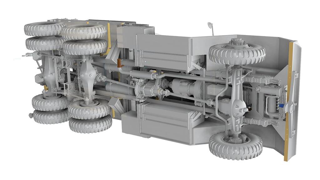 Thunder Models Escala 1/35 Caminhão de Reboque Pesado Americano Ward LaFrance M1A1, Teto Aberto, 1943, Kit de Modelo de Plástico TB35014 (Veículo militar)