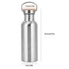 Wide Mouth Design Water Bottle 304 Stainless Steel 500Ml/750Ml Water Jug  Outdoor Enthusiasts