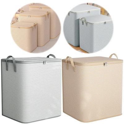 Extra Large Storage Bag Non-Woven Closet Clothes Organizer Breathable Clothing Quilt Storage Container for Home Bedroom