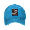 Korn Rockband Logo Gewaschene Jeans Kappe Lässige Baseballkappen Verstellbarer Hut Sommer Unisex Baseballkappen