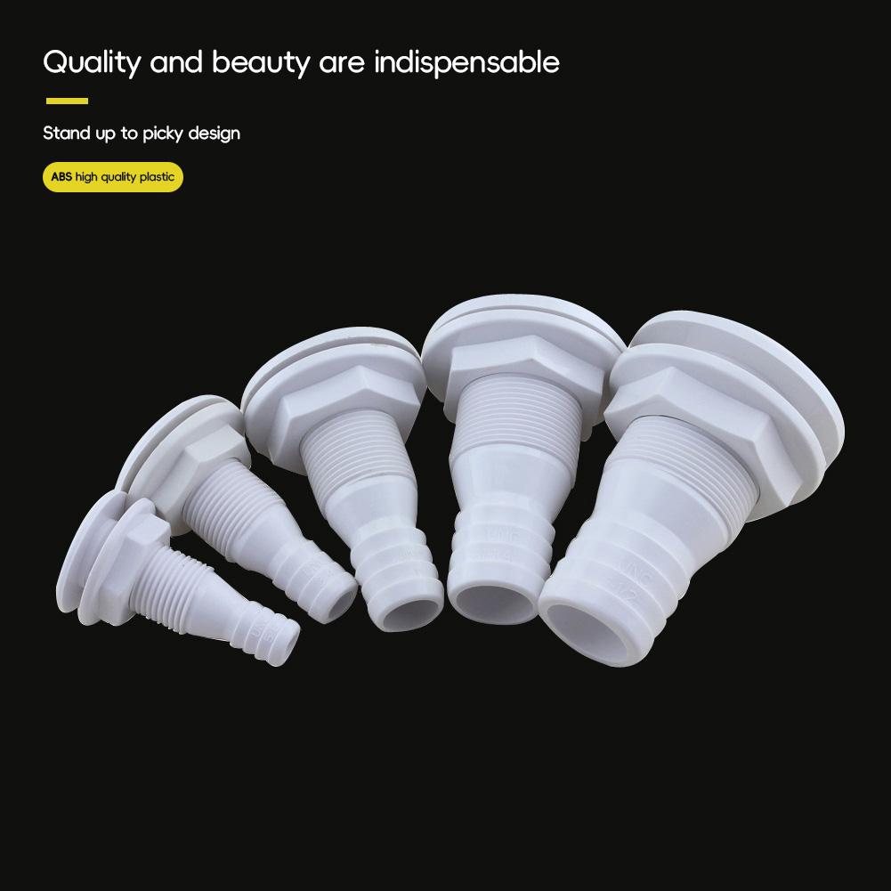 Marine Entwässerung Outlet Yacht Bilge Entwässerung Outlet Marine Abwasser Outlet Rumpf Rechten Winkel Schwarz/Weiß Outlet