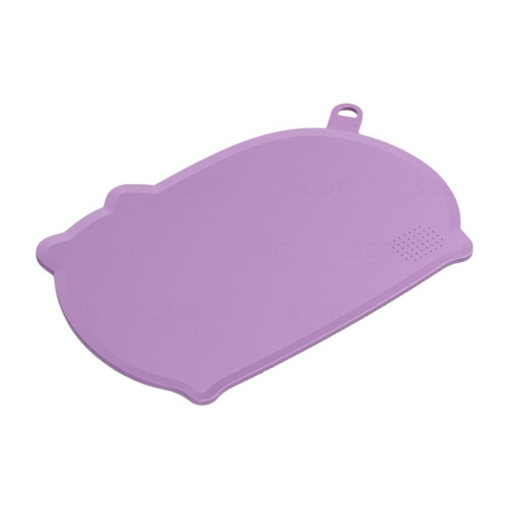 Thickened Anti-Mildew Cutting Board Double-Sided Chopping Block Fruit Cutting Board  Kitchen фиолетовый