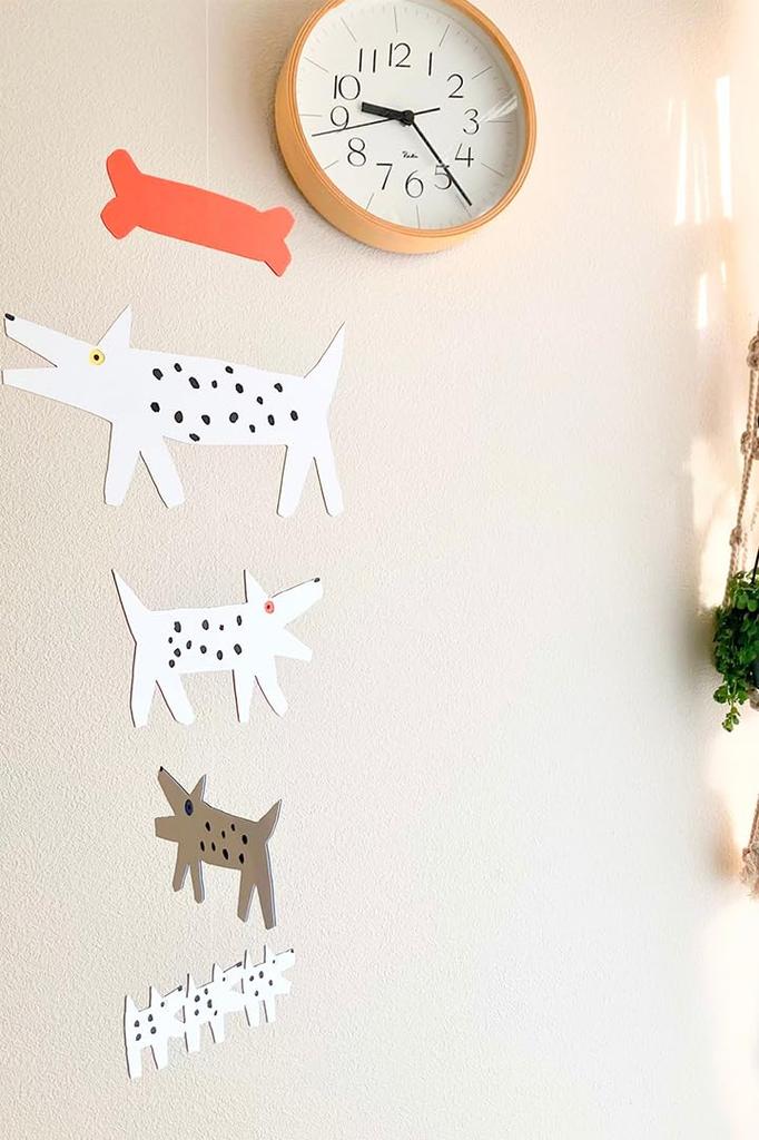 Mobilny prezent dla dziecka firmy Jun W21cm x Wyprodukowano w Japonii "Psy" Takabatake, H48cm,