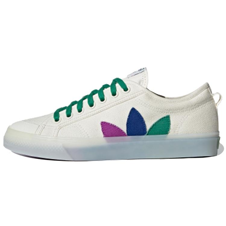 adidas Nizza Pride White Green Blue Men s FX3795 EU 36