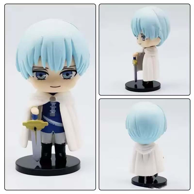 4Pcsset Anime Frieren:Beyond Journey'S End Anime Figures Frieren Himmel Action Figure Cartoon Ornaments Toy Fans Gift