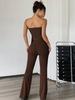 Sexy Streetwear Fashion Set Women's Spring Summer New Arrivals Off-Shoulder Top & Pants Two Piece Outfit