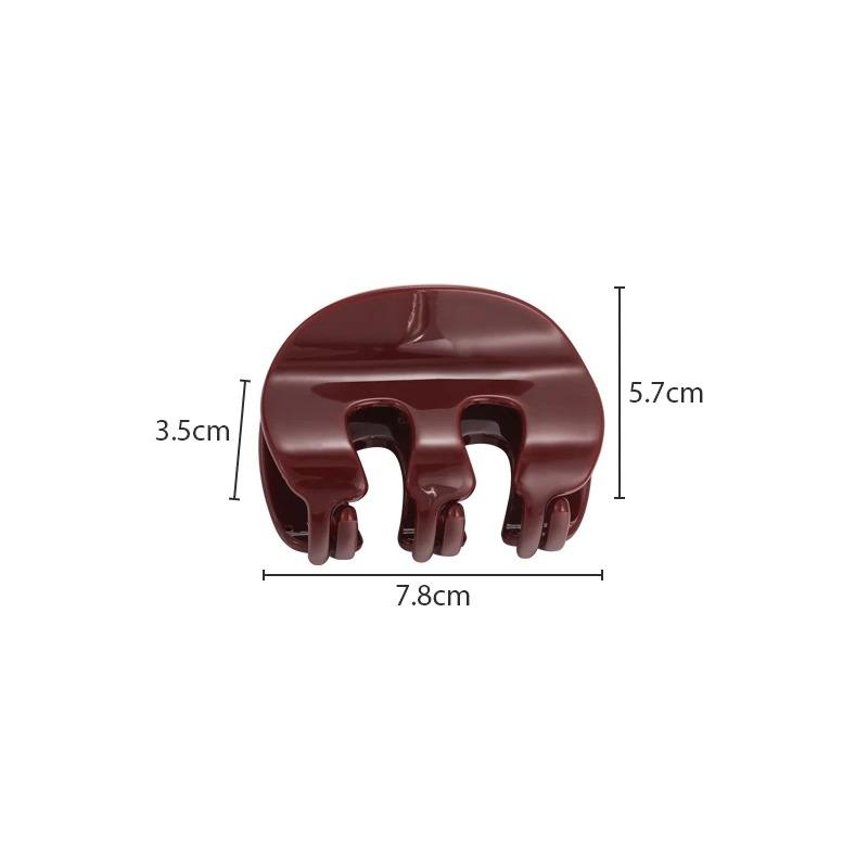 Acetate Hair Claw Clip Elegant Women Hairgrips Barrettes Hairpins Female Fashion Hair Accessories Shark Hair Claw Girls Headwear