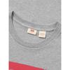 Levis Simple Comfortable Versatile Logo Print Short Sleeve T-Shirt Men Tops Gray 002A0-0003