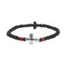 Handwoven Adjustable Crucifix Braided Rope Bracelet Ensures Perfectly Fit and Comfort for Daily Religious Activities