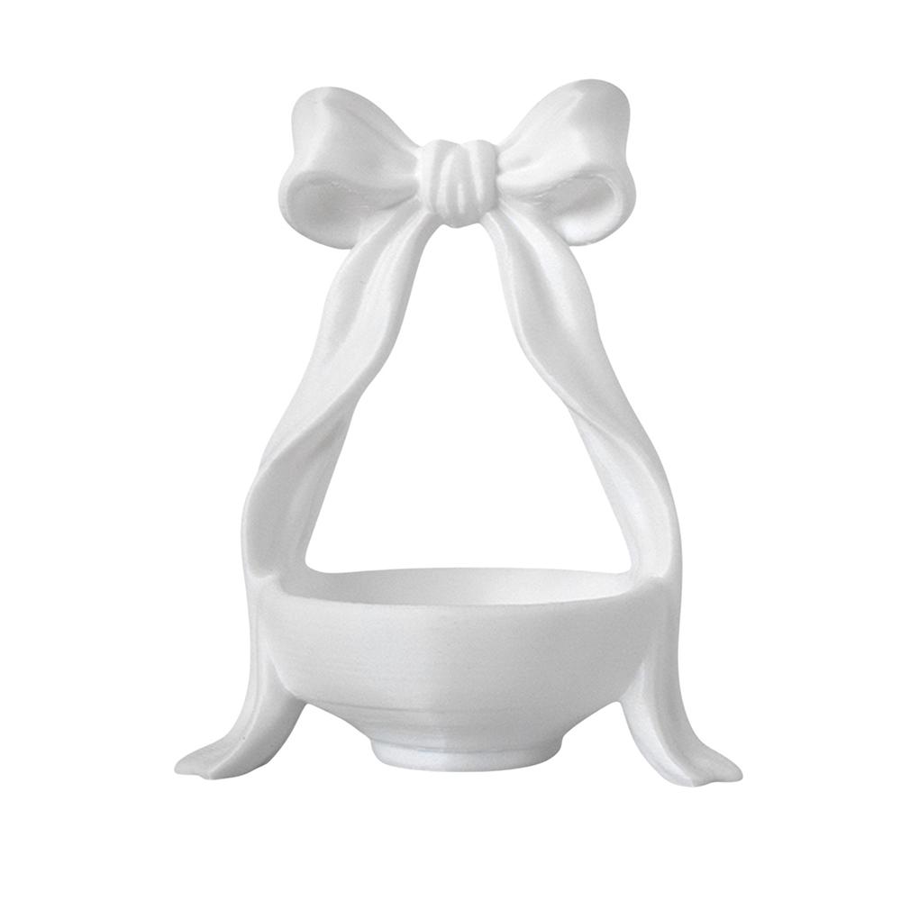 

Bow-Shaped Jewelry Dish and Storage Tray for Rings, Necklaces, Bracelets, and Earrings Cosmetics Jewelry Organizer Room Decor белый